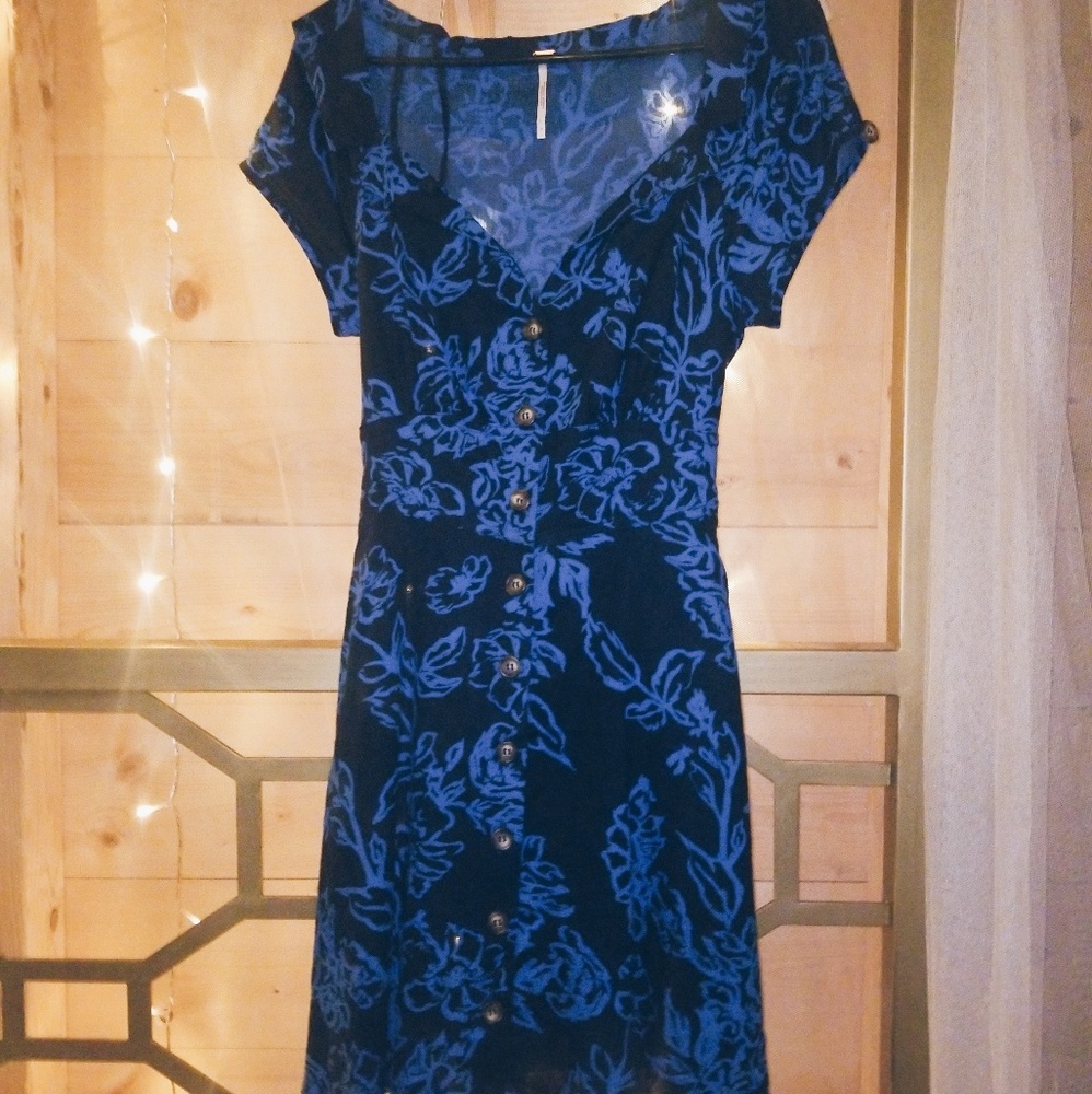 🌼2/$30🌼 free people blue dress